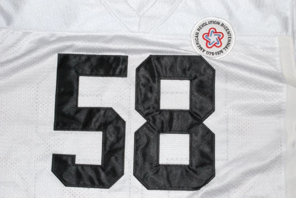 Camiseta deportiva Mitchell & Ness x NFL Authentics Throwbacks Jack Lambert #58 Steelers Foto 3 de 4