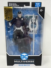 Mcfarlane DC Multiverse Comics Ocean Master Gold Label 7  Action Figure New 52