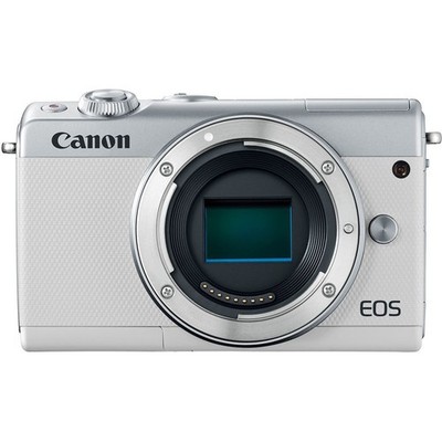 (Open Box) Canon EOS M100 Mirrorless Camera - White (Body Only)