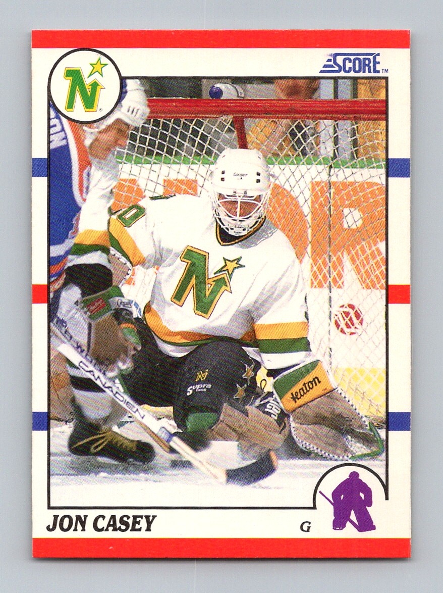1990-91 Score American #182 Jon Casey Near Mint or Better