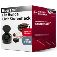 E-Satz 13Polig Universell für Honda Civic Stufenheck 10.1995-02.2001 Top