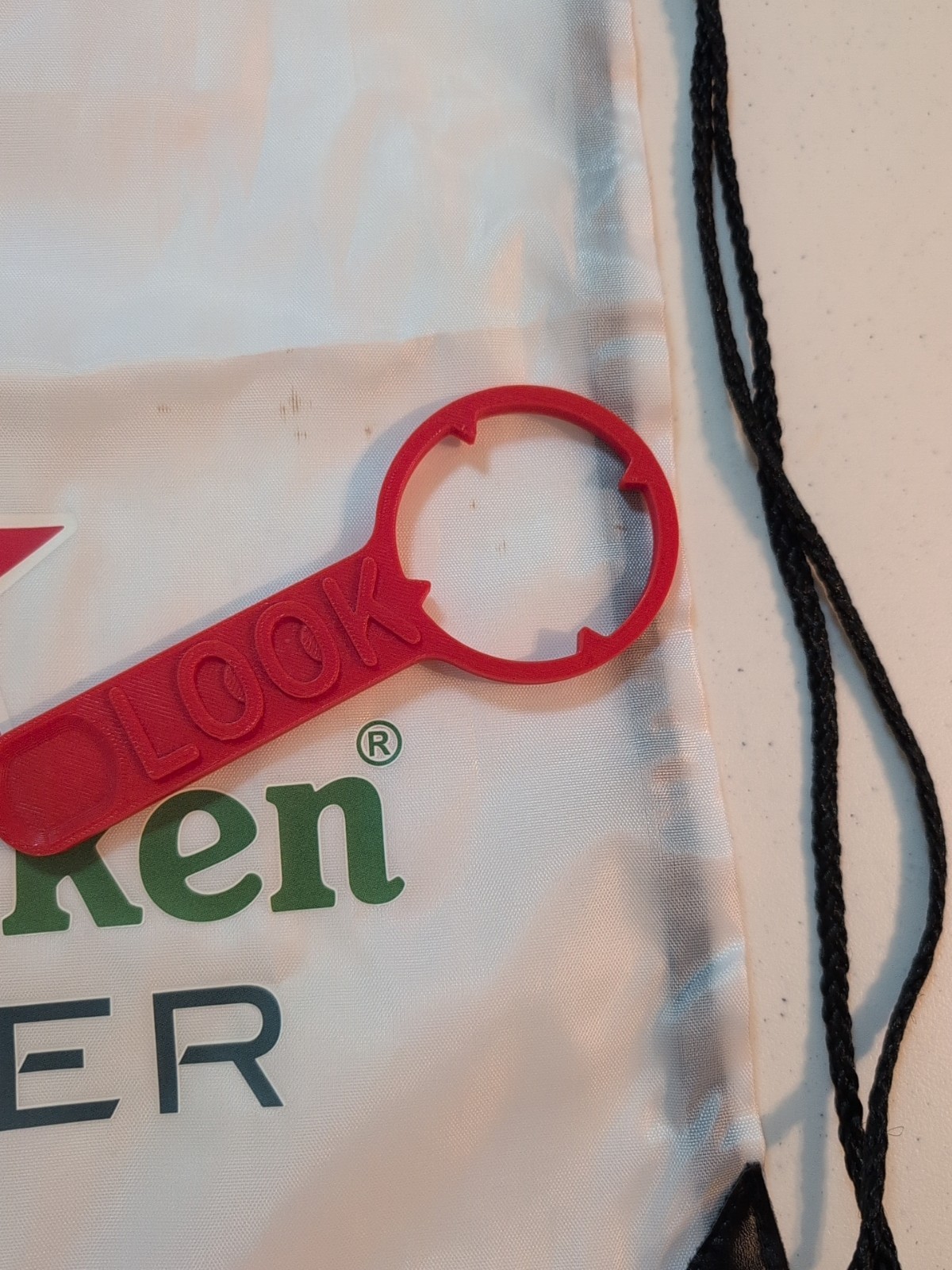 Heineken Silver Drawstring Bag - image 9