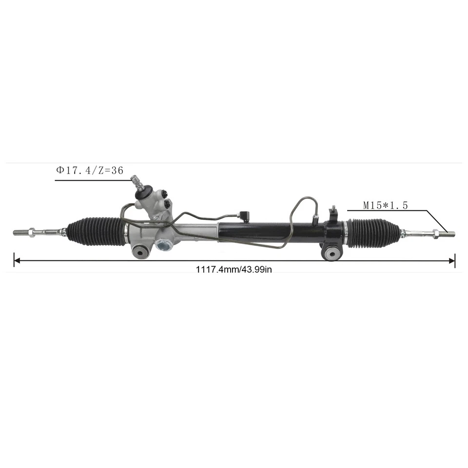 For 2004-2009 Lexus RX330 ，RX350 Power Steering Rack and Pinion Assembly 26-2617 Foto 2 de 4