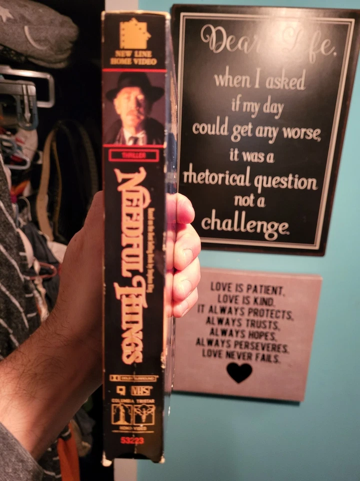 Needful Things VHS (1994) New Line Home Video  - Image 3 of 4