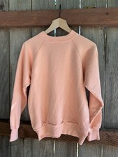 1980s - 1990s Vintage Crew Neck Blank S/M Made in USA