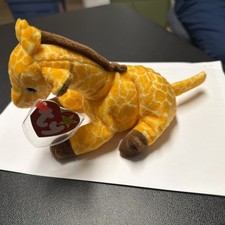 Ty Beanie Baby (Twigs the giraffe) 5th gen, when purchased No Tush tag MINT