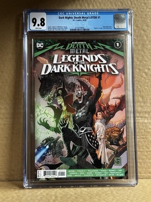 DARK NIGHTS DEATH METAL LEGENDS OF THE DARK KNIGHTS 1 CGC 9.8 1ST ROBIN KING DC