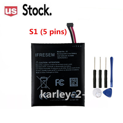 S1 Vervangende Accu 3,8V 5200mAh Voor Ring Video Doorbell 5UM5E5 – 5-draads, Niet Geschikt Voor S2