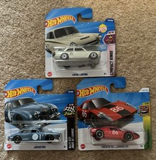 Hot Wheels bundle x3 Lotus Cortina Jaguar MK1 Porsche 904 Carrera GTS