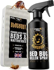 Pest X Pro Bed Bug Killer Spray 500ml Non-Staining Carpet Mattress Treatment UK