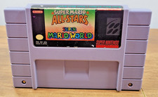 SNES Super Mario All-Stars Super Mario World - CART ONLY *Tested & Works*