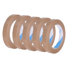 Bag Sealing Tape, 5/8" x 98 Yard, Coffee 5 Pcs , Bag Sealer Tape