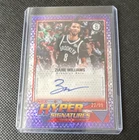 Topps 2025-26 Hoops Ziaire Williams Nets Hyper Signatures HHS-ZW Auto 22/99