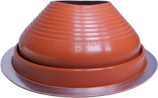 #8 Silicone High Temp round Flexible Roof Jack Pipe Boot Metal Roofing Pipe Flas