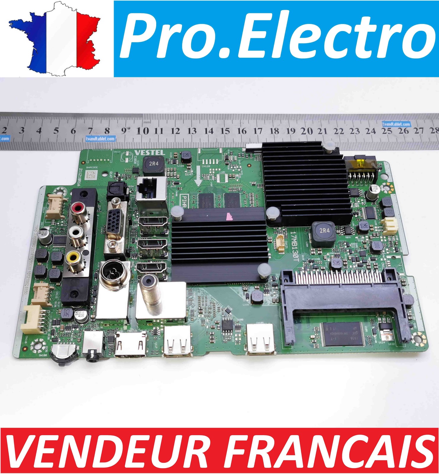 Plus de signal TV ? Solution carte mère Toshiba 65VL5A63DB 17MB130T
