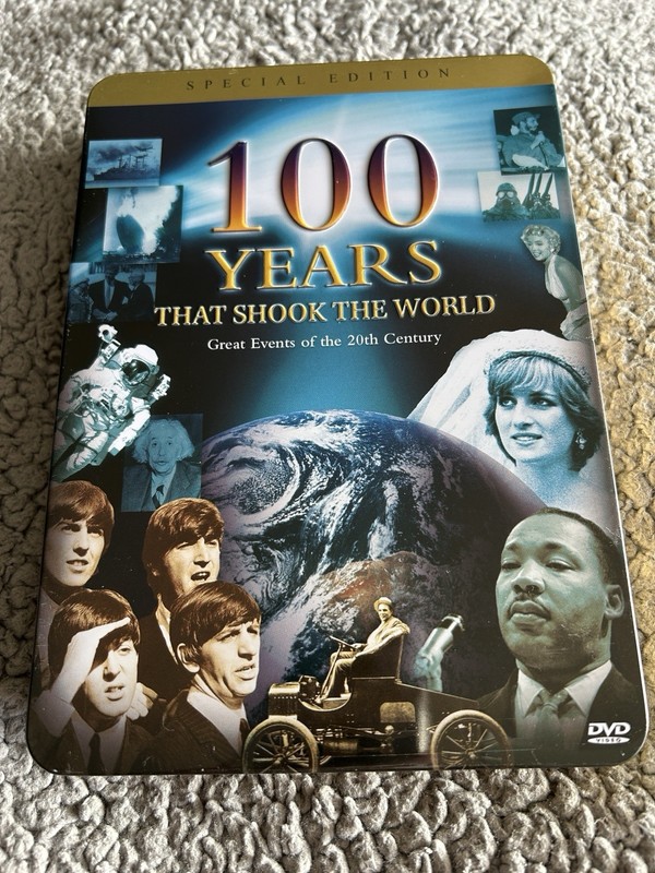 100 Years That Shook the World (DVD, 2011, 3-Disc Set)