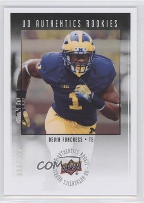 2015 Upper Deck UD Authentics Rookies 96/500 Devin Funchess #UA-28 RC 0f8