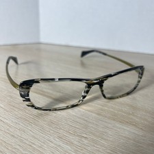 Face A Face Agape 2 886 RARE Eyeglasses Yellow Black Frame France 52-15-140