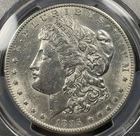 1895-S Morgan Silver Dollar $1 PCGS Choice AU Details Rare Date