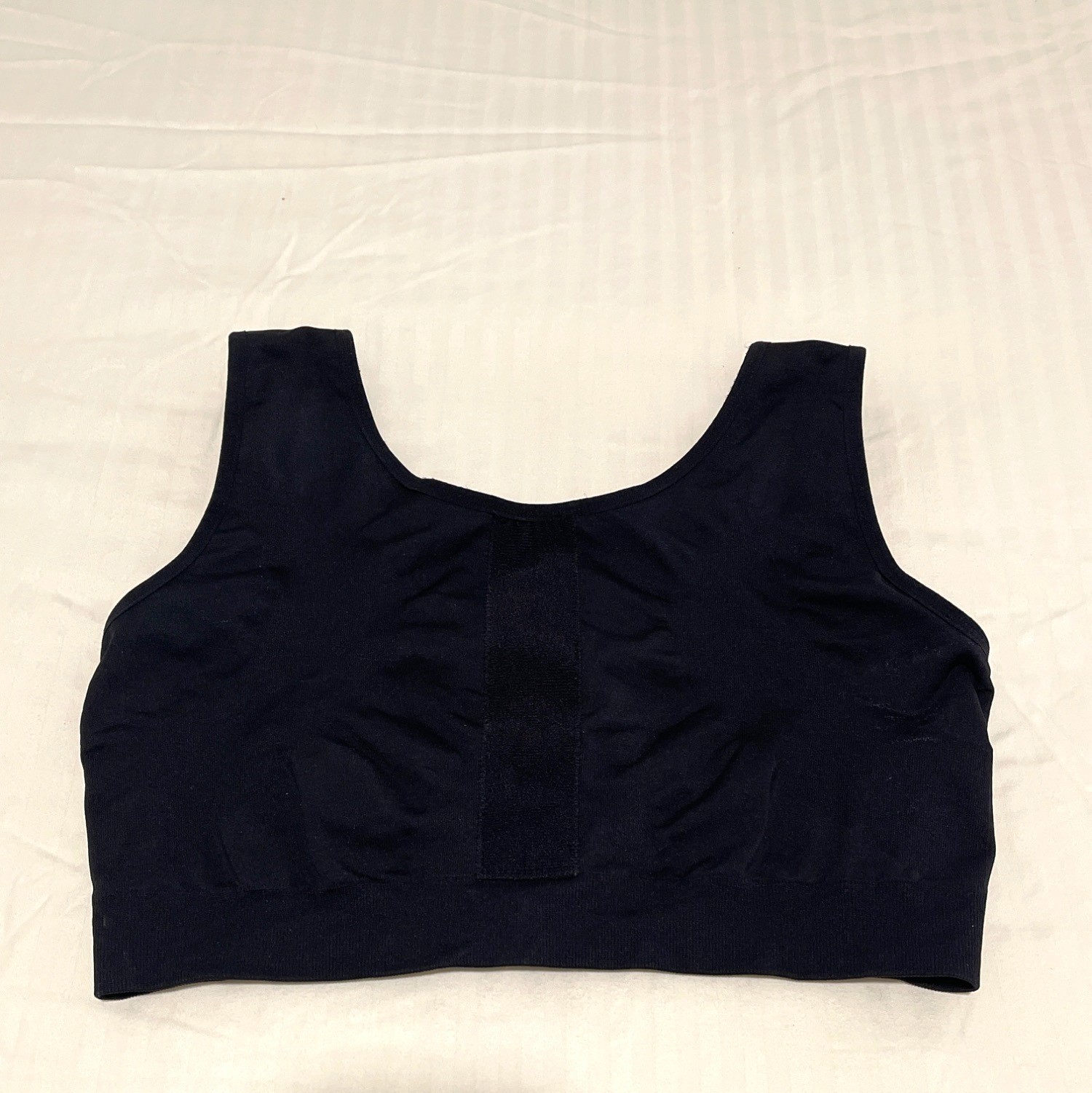 Compression Bra Black Front-Zip Post-Surgery Amoe… - image 5