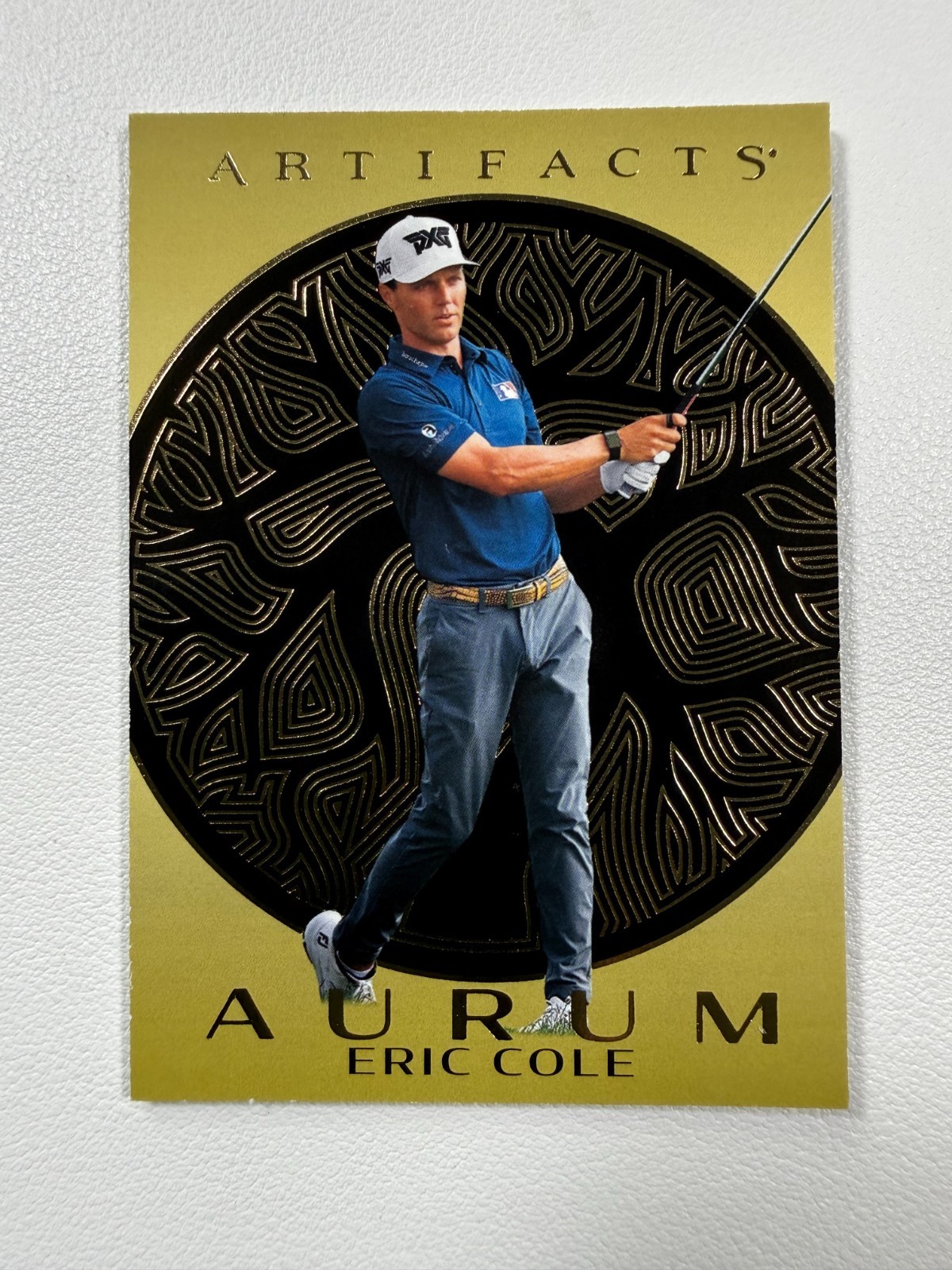 2026 Upper Deck Eric Cole #11 Artifacts Aurum