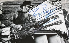 Roy Rogers signed 11 x 14, Delta Blues, Coast to Coast Band, Exact Proof, COA