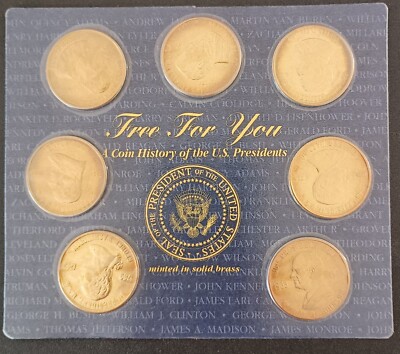 Daiken presidentページ 1997 Reader's Digest History of the U.S. Presidents Brass