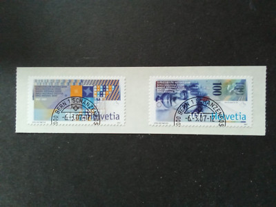 Suiza 2007, Banco Nacional Suizo, Serie Usada, Mi 1999/00 Y 1925/26