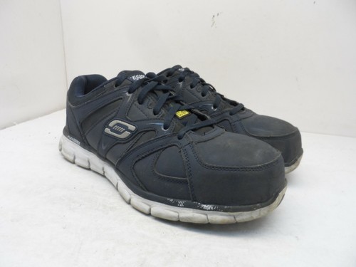 skechers synergy ekron alloy toe work shoe