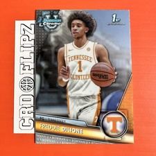 2023-24 Bowman University Chrome Freddie Dilione #76 RC Tennessee Volunteers