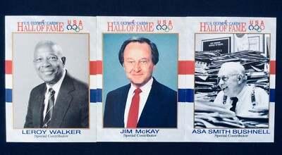 USA Olympic Hall of Fame Contributors Including Jim McKay / 1991 IMPEL Sports