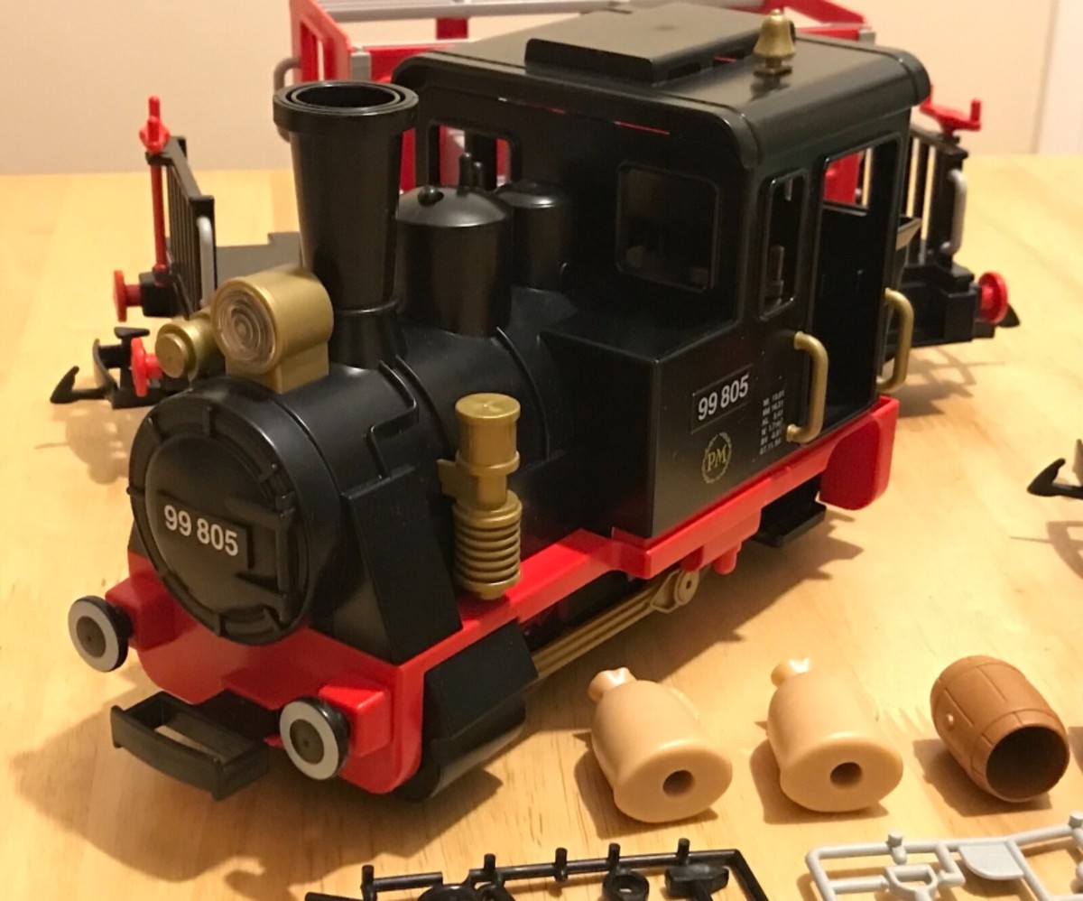 Playmobil vintage train à vapeur RC set 4019/4017/4021 en