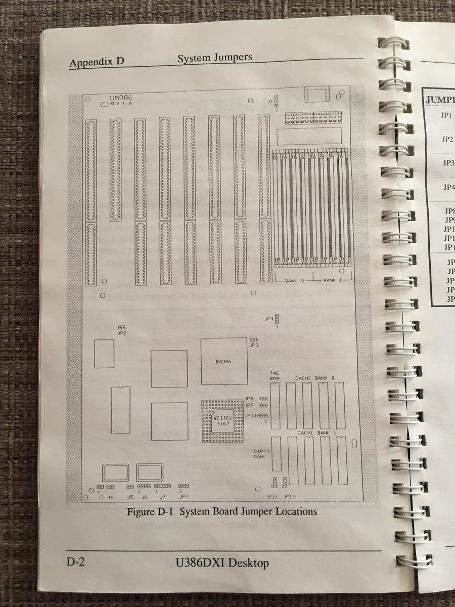 1992 Vintage Motherboard Computer Desktop Setup Guide