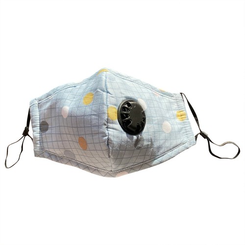 Adjustable Mask Cotton Washable Reusable Face Mask with Filter Pocket Unisex - Picture 7 of 12