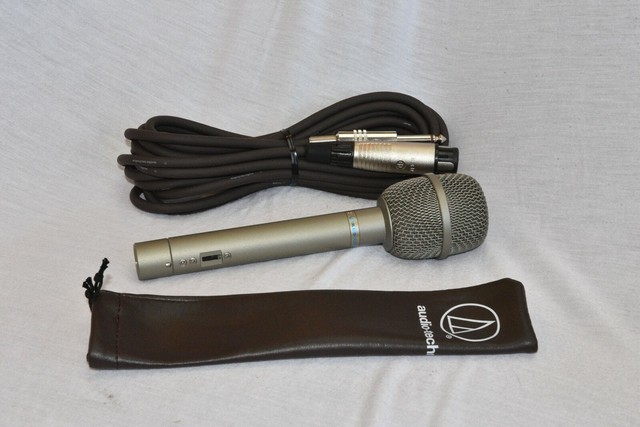 Audio Tech At813 Condenser Cable Professional Microphone For Sale Online