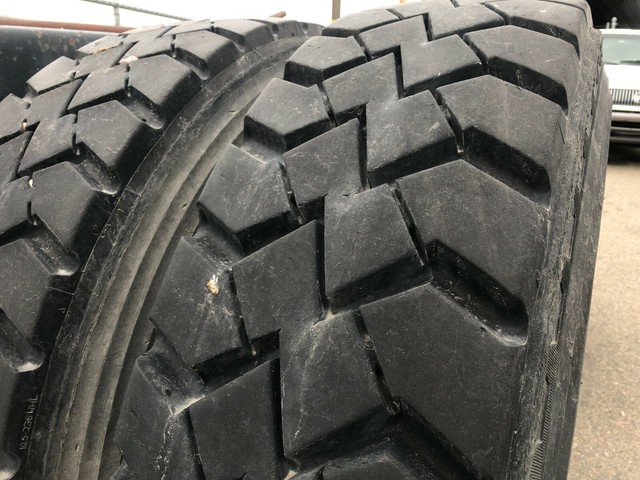 (2) 315/80R22.5 Bridgestone R249 tires 315/80/22.5 20 PLY commercial ...
