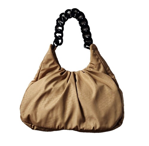 Folli Follie Cream Quilted Backpack CLUCI 17.3 main image 4