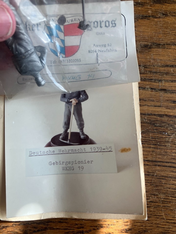 Hecker & Goros – Canon Allemand WWI – 54mm 1/32 – Plomb à Peindre – Diorama