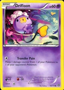 Drifloon 46/114 Common - Pokemon XY Steam Siege Card