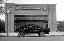 1926 Semmes Delivery Truck Vintage Photograph  11" x 17" Reproduction