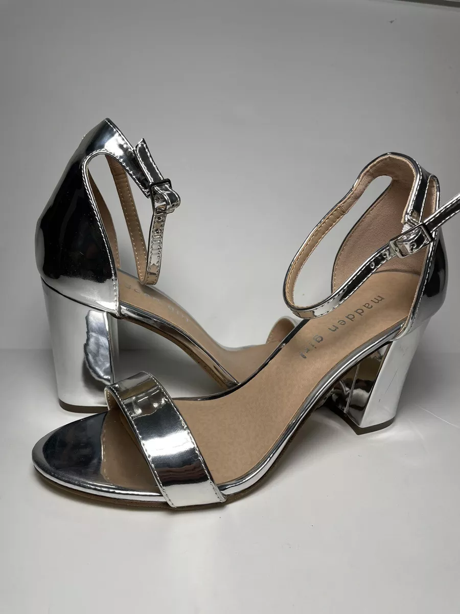 Madden girl cheap silver sandals