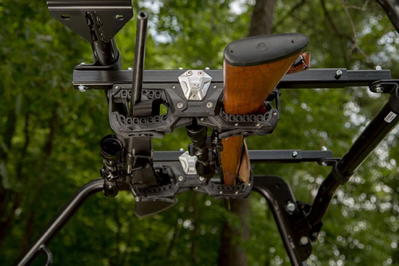 Seizmik OHGR Overhead 2 Gun Rack Holder Polaris Ranger 800 & Crew 2010-2014 - Imagem 3 de 4