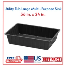 Utility Tub 36 in. x 24 in. – Large Multi-Purpose Sink