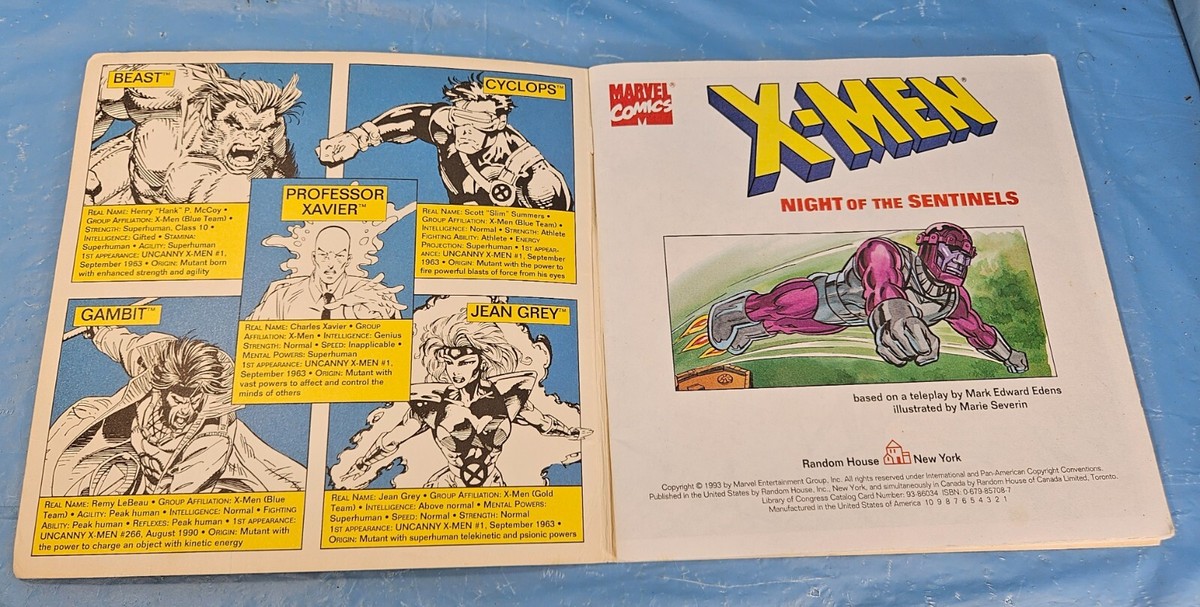 Marvel Comics 1993 X-Men Night Of The Sentinels Comic Book. | eBay
