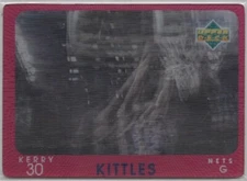 1997-98 Upper Deck Diamond Vision Kerry Kittles Card #17 Nets