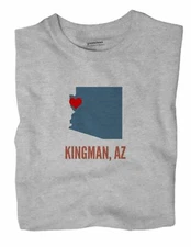 Kingman Arizona AZ T-Shirt HEART