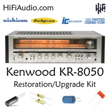 Kenwood KR-8050 KR-8850 rebuild restoration recap upgrade kit filter capacitor