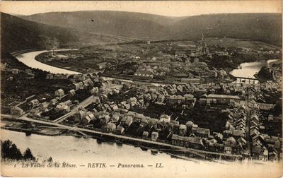 Old postcard REVIN - Panorama (241087)