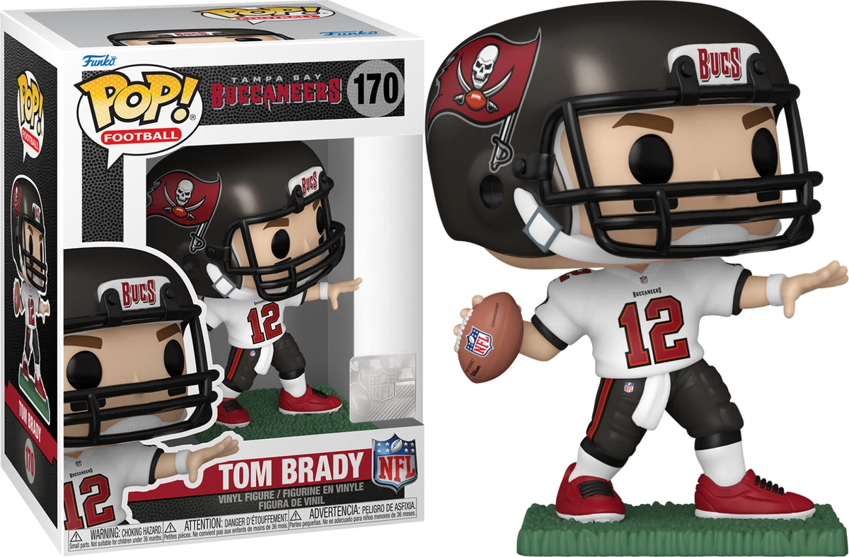 Funko POP NFL 170 Buccaneers TOM BRADY Away White Jersey S9