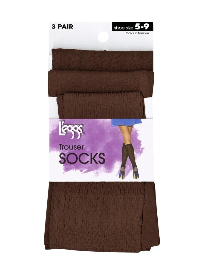 10 pares de calcetines pantalones para mujer L'eggs® "HECHOS EN EE. UU." Foto 3 de 4